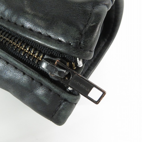 実際に弊社で買取させて頂いたSchott×BEAUTY&YOUTH UNITED ARROWS/ショット×ユナイテッドアローズ シングルライダースジャケット 牛革 PERFECTO/7143 38の画像 7枚目