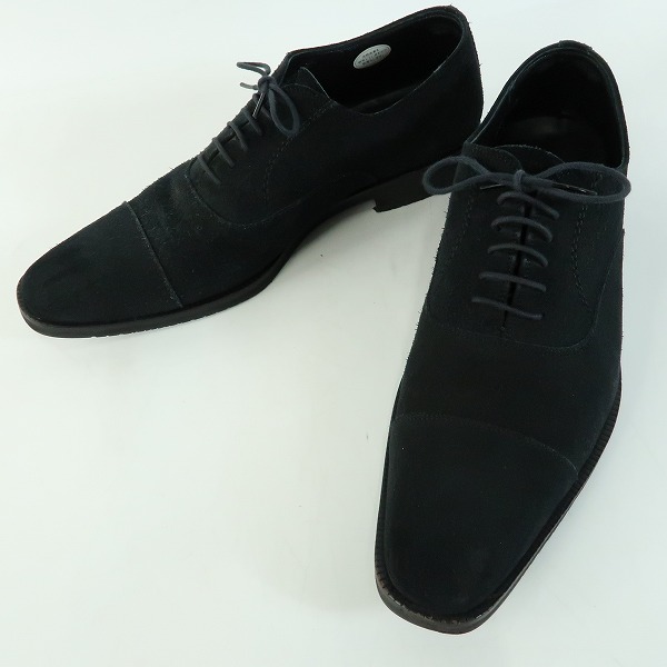 実際に弊社で買取させて頂いたBURBERRY/バーバリー スエード ストレートチップ ビジネスシューズ 26.5