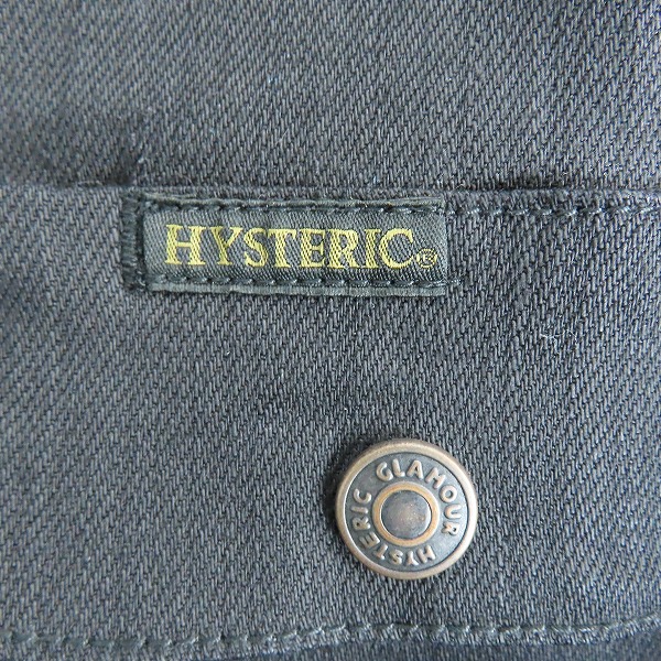 実際に弊社で買取させて頂いたHYSTERIC GLAMOUR/ヒステリックグラマー KINKY JEANS スタースタッズ デニムジャケット 02181AB07 Mの画像 3枚目