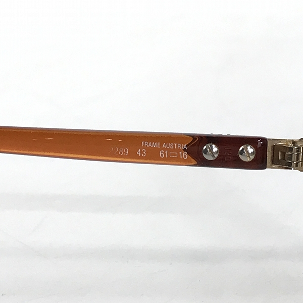 実際に弊社で買取させて頂いたChristian Dior/クリスチャンディオール 2289 サングラスの画像 6枚目