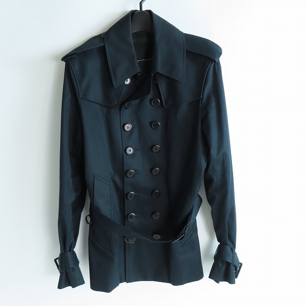 実際に弊社で買取させて頂いたLAD MUSICIAN/ラッドミュージシャン 21SS ダブル ショートトレンチコート 2111-355/42