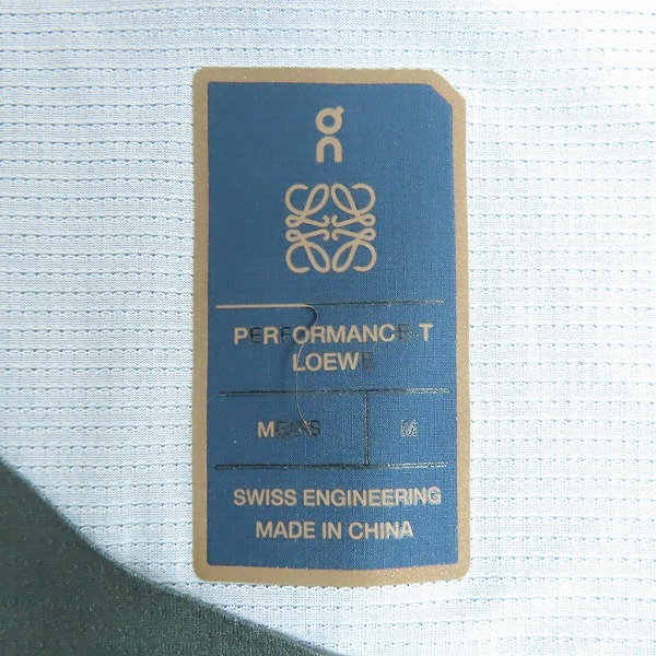 実際に弊社で買取させて頂いたLOEWE × On/ロエベ × オン PERFORMANCE-T LOEWE 半袖Tシャツ Mの画像 2枚目