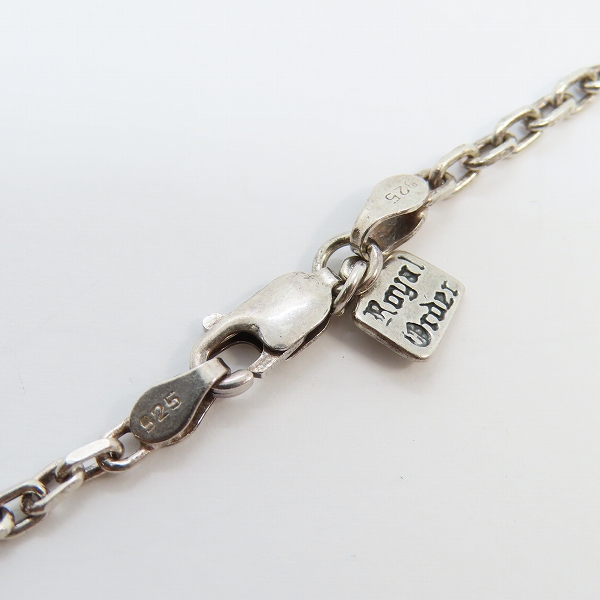 実際に弊社で買取させて頂いたROYAL ORDER/ロイヤルオーダー スモールスターw/クラウンネックレスの画像 5枚目