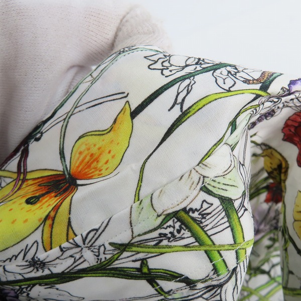 実際に弊社で買取させて頂いた【JPタグ】GUCCI/グッチ 花柄/総柄 長袖シャツ 309114 Z3520/38/15の画像 6枚目