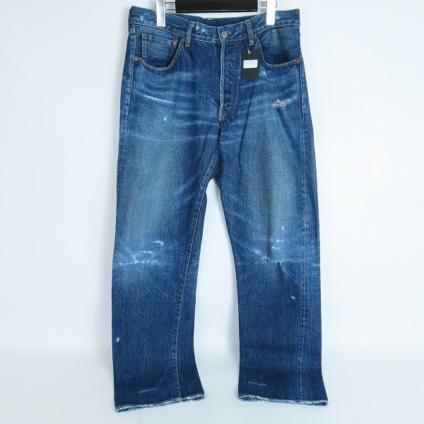 実際に弊社で買取させて頂いたMINEDENIME/マインデニム L Straight 5pocket ダメージデニムパンツ 2304-1007-85-322/9