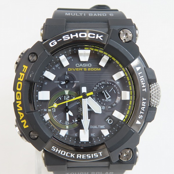 実際に弊社で買取させて頂いたG-SHOCK/Gショック FROGMAN/フロッグマン Bluetooth ソーラー電波時計 GWF-A1000-1AJF