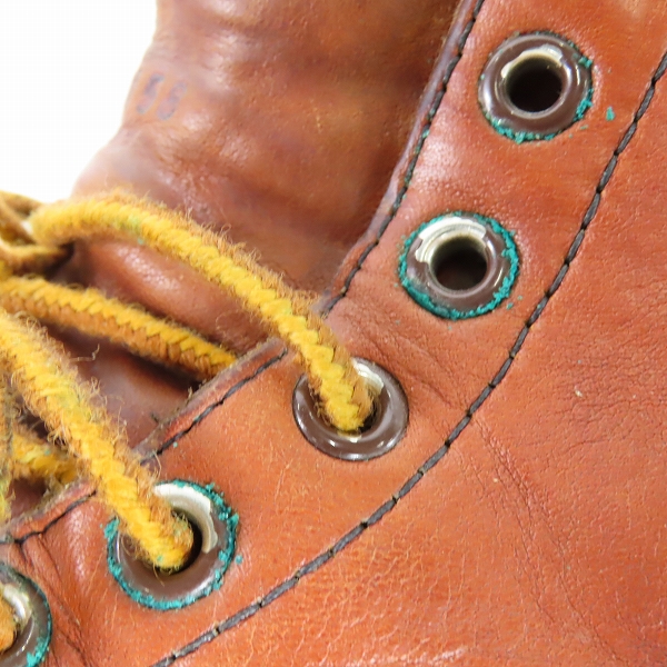 実際に弊社で買取させて頂いたRED WING/レッドウィング 四角犬タグ アイリッシュセッター ロングブーツ 877 8.5の画像 9枚目
