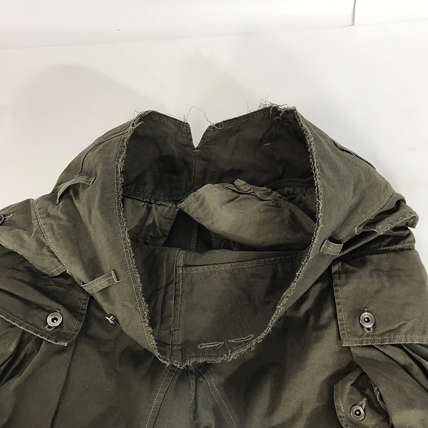 実際に弊社で買取させて頂いたJULIUS/ユリウス 21SS コットン フォールデッドバギー カーゴパンツ 737PAM9/1の画像 4枚目