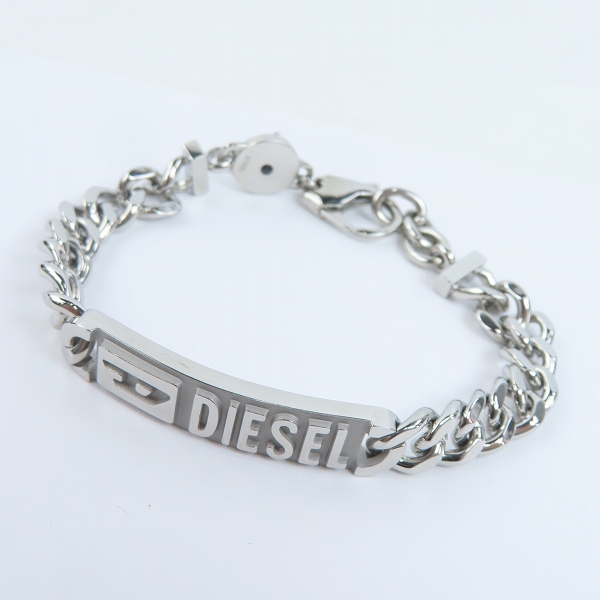 実際に弊社で買取させて頂いたDIESEL/ディーゼル ブレスレット IDプレート