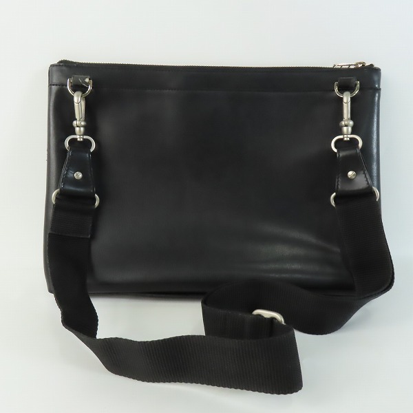 実際に弊社で買取させて頂いたPaul Smith/ポールスミス レザーショルダーバッグ/クラッチバッグの画像 1枚目