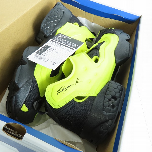 実際に弊社で買取させて頂いた【未使用】Reebok/リーボック INSTAPUMP FURY/インスタポンプフューリー FX4261/27.0の画像 7枚目