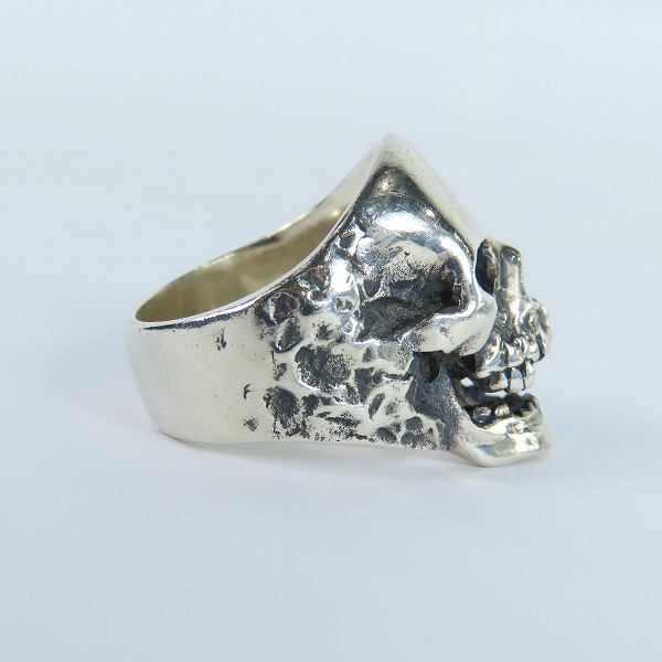 実際に弊社で買取させて頂いたTHE GREAT FROG/ザ グレートフロッグ ペストスカルリング 24号の画像 3枚目