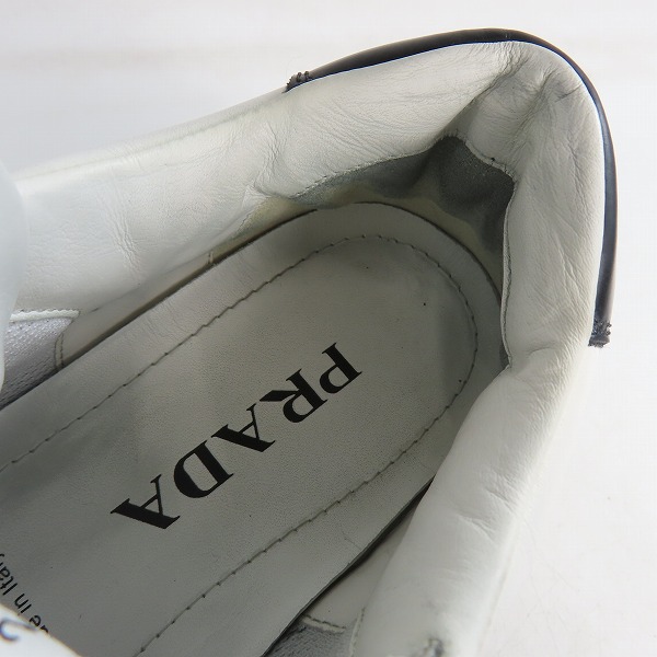 実際に弊社で買取させて頂いたPRADA/プラダ ダウンタウン スニーカー 2EE364/5.5の画像 4枚目