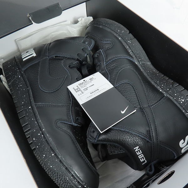 実際に弊社で買取させて頂いたNIKE×UNDERCOVER/ナイキ×アンダーカバー DUNK HI 1985 / U/ダンクハイ DQ4121-001/27の画像 7枚目