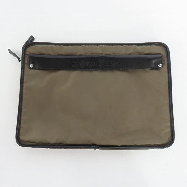 実際に弊社で買取させて頂いたFelisi/フェリージ ナイロン/レザー ドキュメントケース/クラッチバッグ