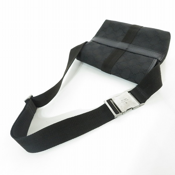 実際に弊社で買取させて頂いたGUCCI/グッチ GG柄 レザー ミニショルダーバッグの画像 2枚目