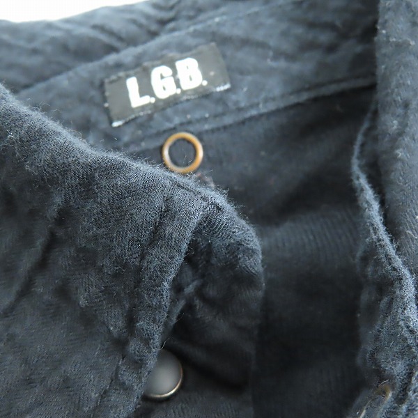 実際に弊社で買取させて頂いたLGB/ルグランブルー 長袖 シャツ SHIRT-G/TIPI/M 91059/2の画像 6枚目