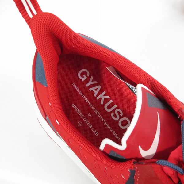 実際に弊社で買取させて頂いた【未使用】NIKE×UNDERCOVER/ナイキ×アンダーカバー GYAKUSOU AIR ZOOM PEGASUS 36 TRAIL ズームペガサス CD0383-600/27.0の画像 4枚目