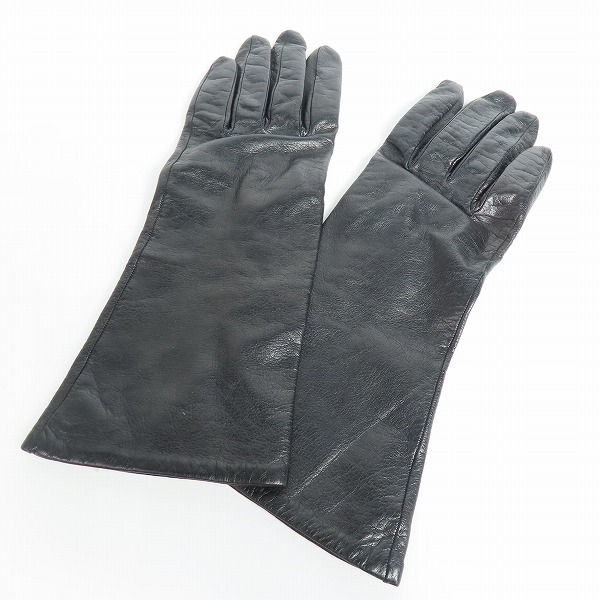 実際に弊社で買取させて頂いたChristian Dior BOUTIQUE/クリスチャン ディオール ブティック レザー グローブ 手袋