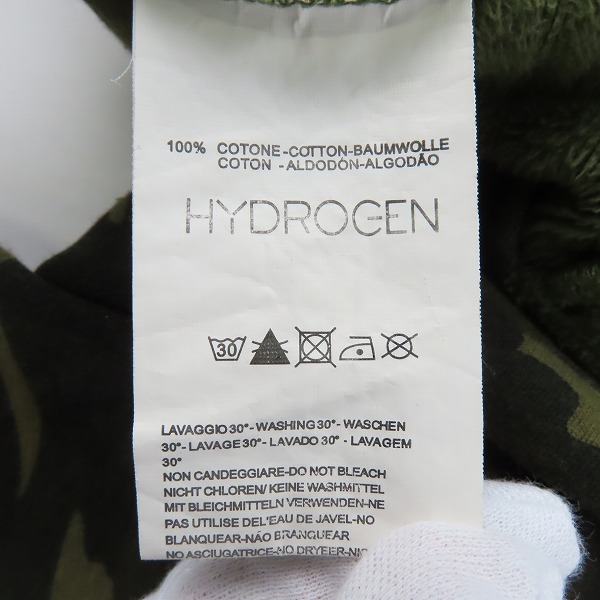 実際に弊社で買取させて頂いたHYDROGEN/ハイドロゲン カモフラ柄 ジップアップ ジャケット/Lの画像 3枚目