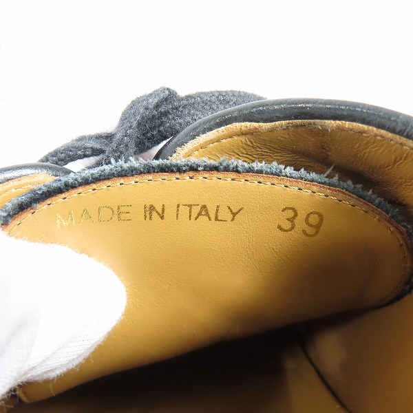 実際に弊社で買取させて頂いたUNITED ARROWS/ユナイテッドアローズ レザーシューズ 39の画像 5枚目