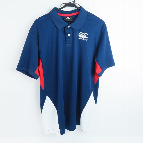 実際に弊社で買取させて頂いたCANTERBURY/カンタベリー ラグビーウェア ウンガーポロ メンズポロシャツ RA30374/3L