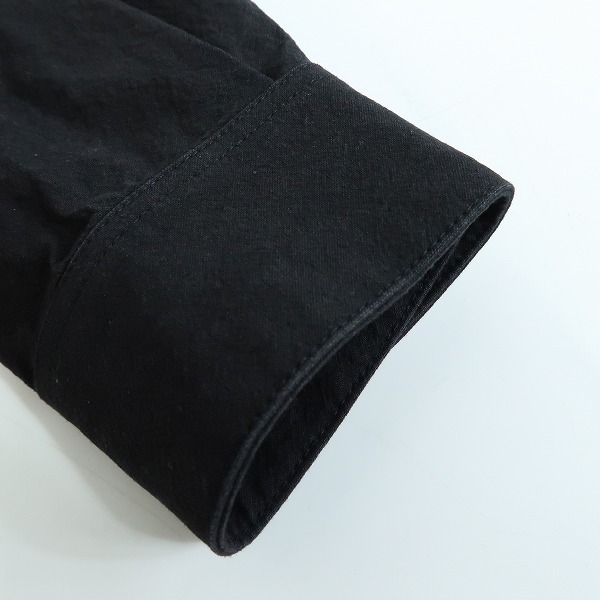 実際に弊社で買取させて頂いたNO ID/ノーアイディー 襟 シャツ 黒/1の画像 6枚目