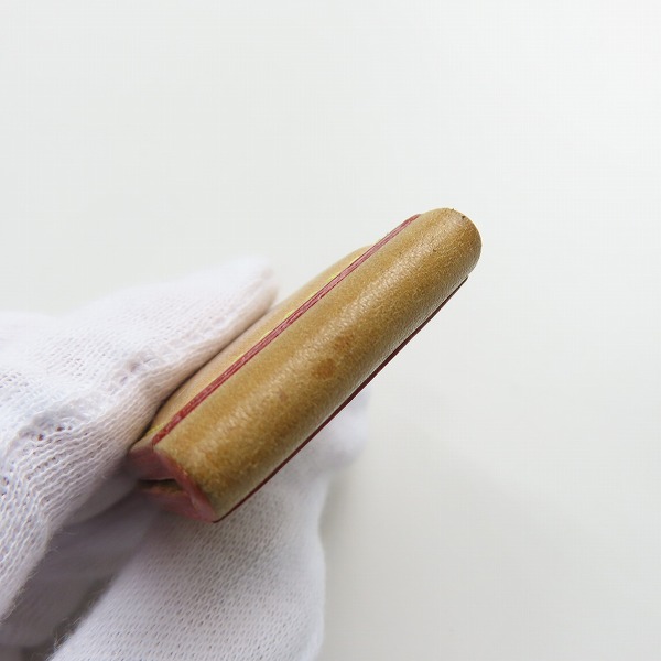 実際に弊社で買取させて頂いたLOUIS VUITTON/ルイ・ヴィトン パンスアビエ レザーマネークリップ M64692の画像 9枚目