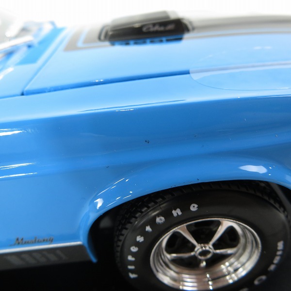 実際に弊社で買取させて頂いたMaisto/マイスト 1/18 1970 Ford Mustang Mach 1/フォード マスタング マッハ1 ミニカーの画像 6枚目
