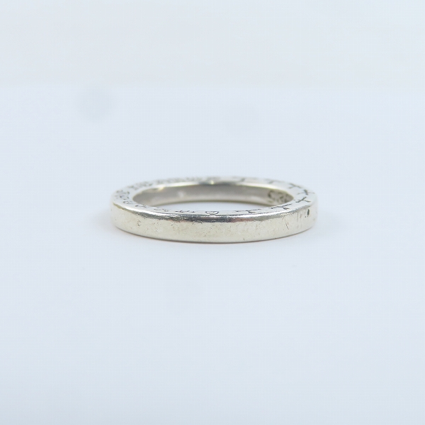 実際に弊社で買取させて頂いたCHROME HEARTS/クロムハーツ NTFLリング/9号の画像 4枚目