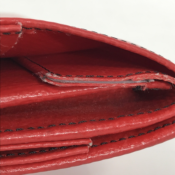 実際に弊社で買取させて頂いたFREITAG/フライターグ F555 CAROLINE/キャロライン 二つ折り長財布 レッドの画像 9枚目