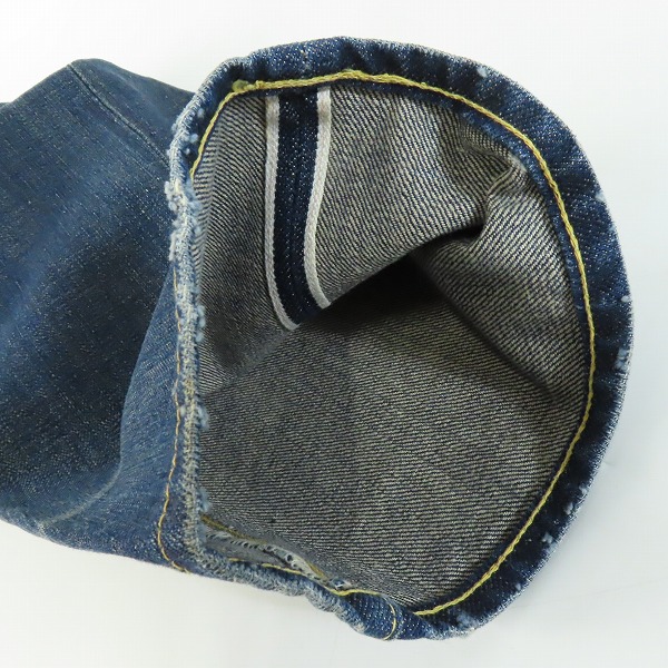 実際に弊社で買取させて頂いた【未使用】LEVI'S/リーバイス 501XX ボタンフライ デニムパンツ 66501-0199/W32L36の画像 6枚目