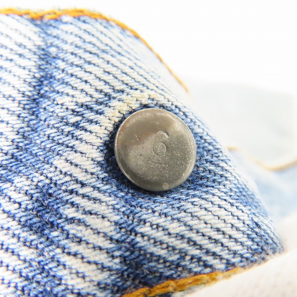 実際に弊社で買取させて頂いたLEVI'S/リーバイス 501 66後期 刻印6 ボタンフライ デニムパンツの画像 3枚目
