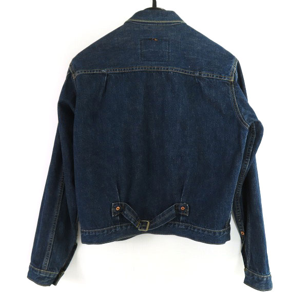実際に弊社で買取させて頂いたLEVIS/リーバイス 506 刻印J09 1st 復刻 ビッグE デニムジャケット/G-ジャン 71506-XX/38の画像 1枚目