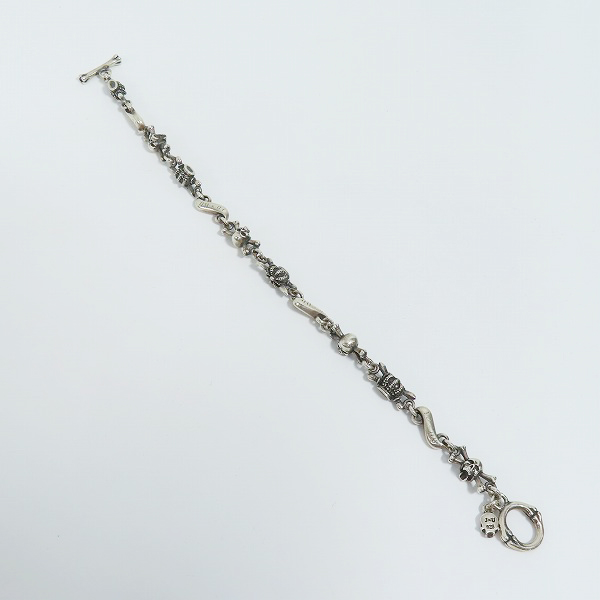 実際に弊社で買取させて頂いたJustin Davis/ジャスティンデイビス ダブルクロスブレスレット 8inch/SBJ552の画像 7枚目