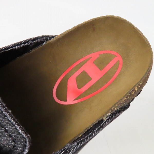 実際に弊社で買取させて頂いたDIESEL/ディーゼル S-WOODSTOCK ML X ウッドストック デニム サンダル Y03375 P3997 T8013 25.5の画像 4枚目