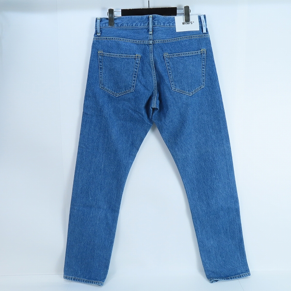 実際に弊社で買取させて頂いた【未使用】WTAPS/ダブルタップス 23AW BLUES SKINNY TROUSERS スキニートラウザーズパンツ 232BRDT-PTM07/02の画像 1枚目
