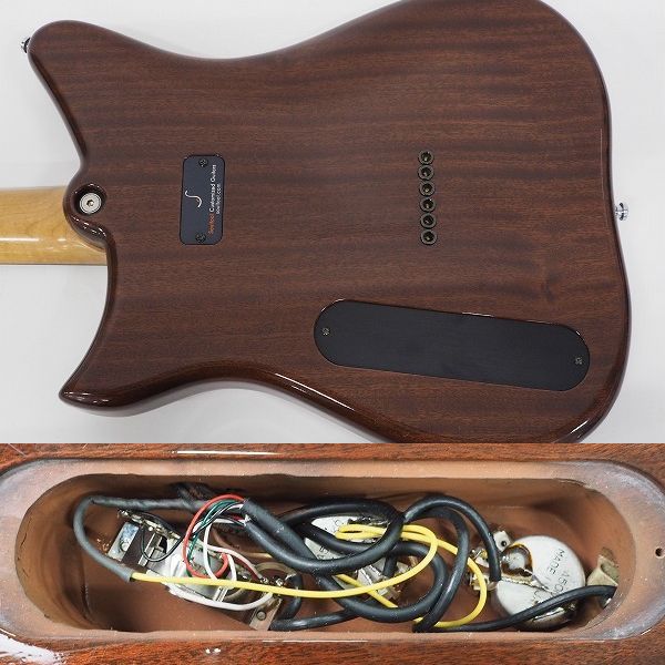 実際に弊社で買取させて頂いた★Soultool Customized Guitars/ソウルトゥール エレキギター24フレット セミハードケース付の画像 7枚目