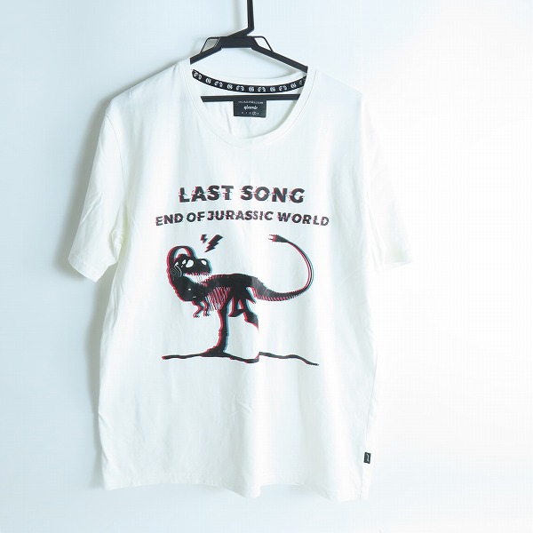 実際に弊社で買取させて頂いたglamb/グラム LAST SONG END OF JURASSIC WORLD プリント Tシャツ GB0220 /3