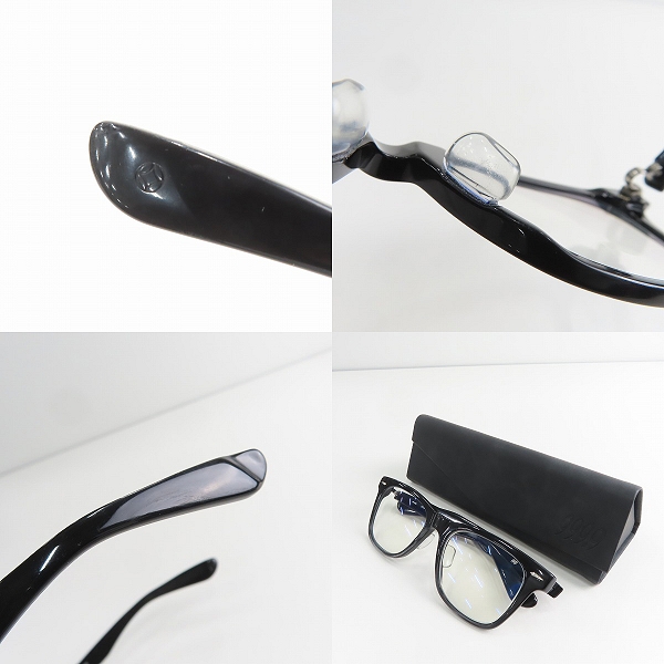 実際に弊社で買取させて頂いた999.9/フォーナインズ メガネフレーム アイウェア NP-605の画像 9枚目