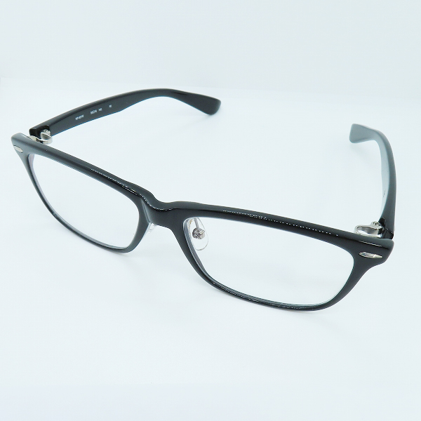 実際に弊社で買取させて頂いた999.9/フォーナインズ 度入り眼鏡/メガネフレーム/アイウェア ブラック NP-601W
