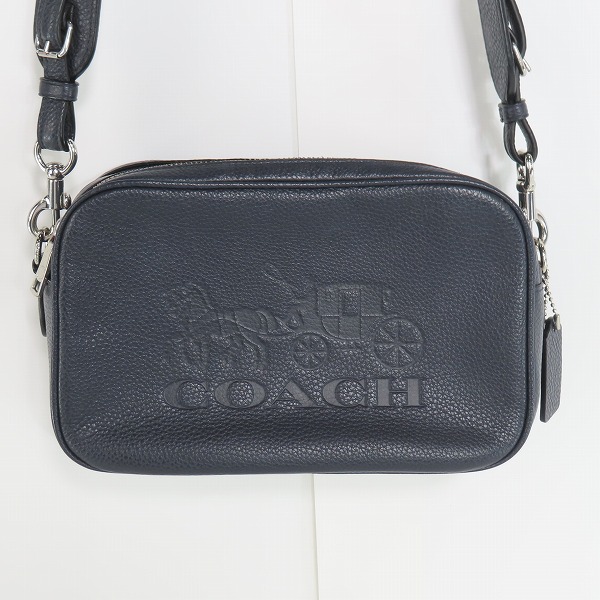 実際に弊社で買取させて頂いたCOACH/コーチ  ロゴ ショルダーバッグ ホース アンド キャリッジ 2WAY ポーチ ネイビーG2192-75818
