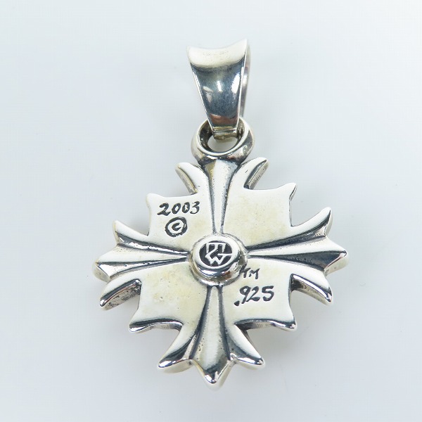 実際に弊社で買取させて頂いた【ギャラ付】TRAVIS WALKER/トラヴィスワーカー VALOR CROSS ペンダントトップ pd86ztwの画像 2枚目