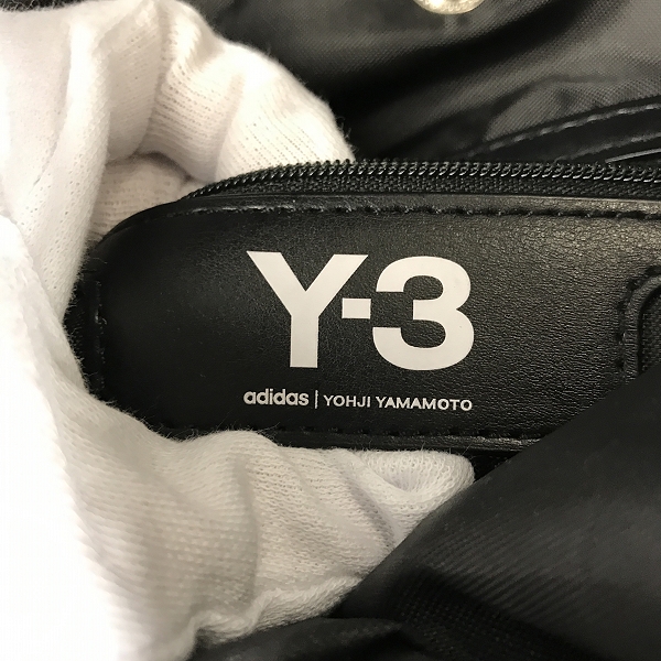 実際に弊社で買取させて頂いた【難あり】Y-3/ワイスリー Yohji Yamamoto×adidas/ヨウジヤマモト×アディダス BASE BACKPACK バックパック/リュック DY0515の画像 4枚目
