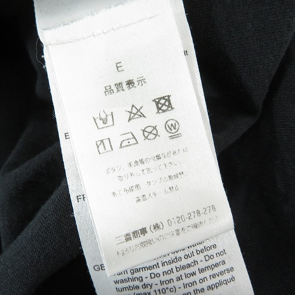 実際に弊社で買取させて頂いたHydrogen/ハイドロゲン カーイラスト刺繍 ロングTシャツ XXLの画像 4枚目