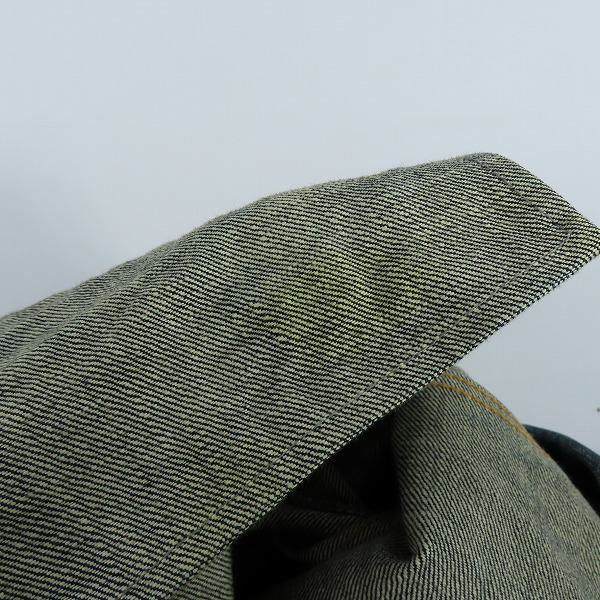 実際に弊社で買取させて頂いたCRIMIE/クライミー デニムジャケット Mの画像 6枚目