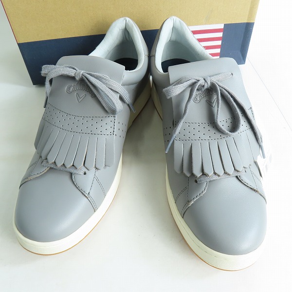 実際に弊社で買取させて頂いた【未使用】Callaway/キャロウェイ ローカット スパイクレスゴルフシューズ 247-8983002/28