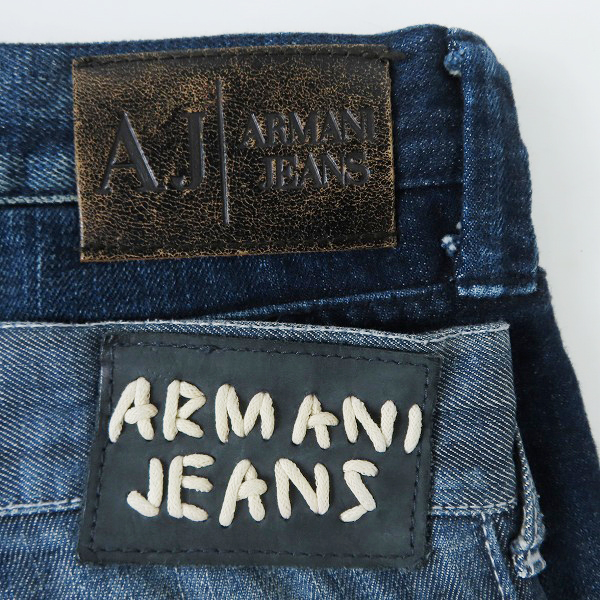 実際に弊社で買取させて頂いたARMANI JEANS/アルマーニジーンズ デニムパンツ 2点セットの画像 2枚目
