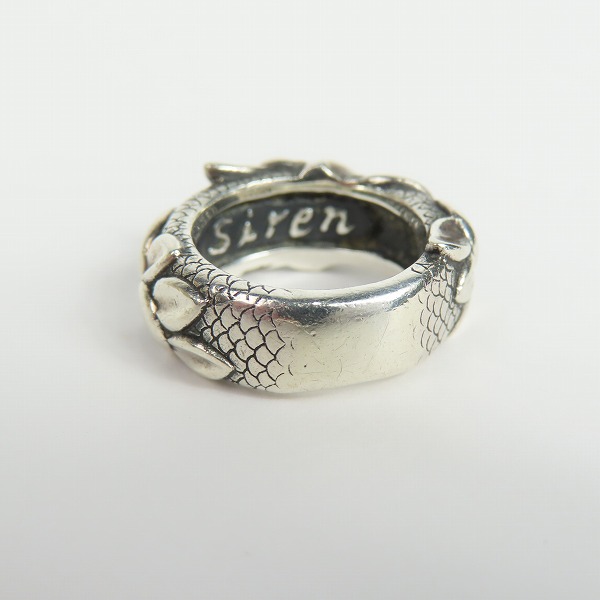 実際に弊社で買取させて頂いたBloody Mary/ブラッディマリー SIREN/サイレン リング 5号の画像 4枚目