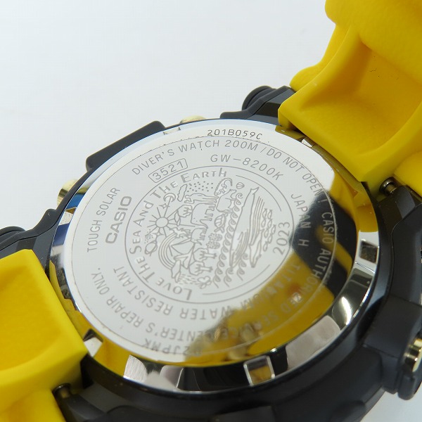 実際に弊社で買取させて頂いたG-SHOCK/Gショック FROGMAN フロッグマン MASTER OF G-SEA GW-8200K-9JRの画像 3枚目